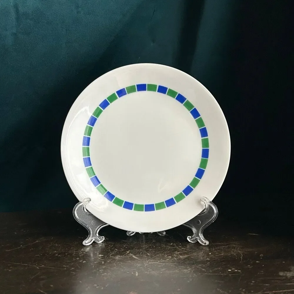 Schonwald Fairwood Fancy Free Porcelain 6” Bread/Dessert Plates  Germany MCM